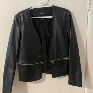 Forever 21 pleather jacket Size S